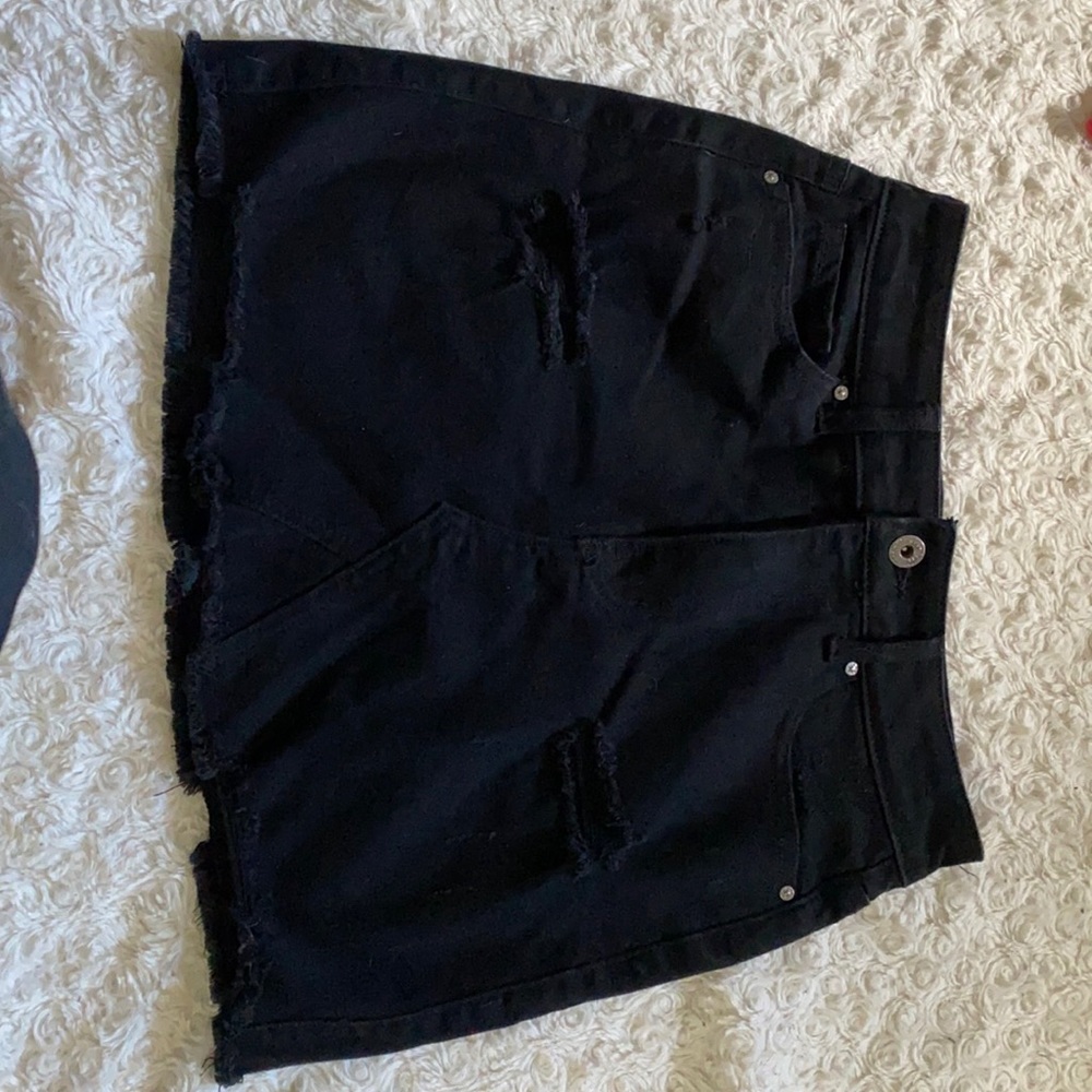 Denim skirt